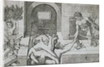 Allegory of the Rescue of Humanity-Virtus Deserta by Giovanni Antonio da Brescia & Andrea Mantegna