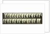 Women chasing another woman with a broom by Eadweard Muybridge