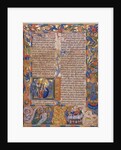 Leaf from The Giltlingen Missal by Conrad Wagner