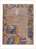 Leaf from The Giltlingen Missal by Conrad Wagner