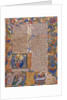 Leaf from The Giltlingen Missal by Conrad Wagner