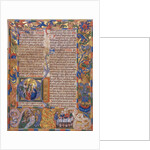 Leaf from The Giltlingen Missal by Conrad Wagner