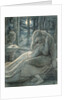 Love, a couple in a wood by John Everett Millais