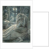 Love, a couple in a wood by John Everett Millais