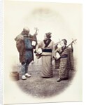 Street musicians by Felice Beato