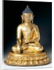 Seated figure of the Buddha Sakayamuni. Tibet, 16th century by Unknown