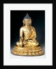 Seated figure of the Buddha Sakayamuni. Tibet, 16th century by Unknown