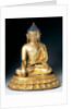Seated figure of the Buddha Sakayamuni. Tibet, 16th century by Unknown