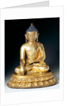 Seated figure of the Buddha Sakayamuni. Tibet, 16th century by Unknown
