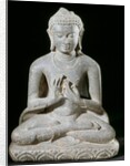 Figure of a seated Buddha. Bodhgaya, India, 9th-11th century by Unknown