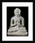 Figure of a seated Buddha. Bodhgaya, India, 9th-11th century by Unknown