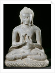 Figure of a seated Buddha. Bodhgaya, India, 9th-11th century by Unknown