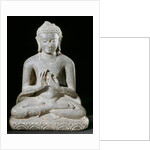 Figure of a seated Buddha. Bodhgaya, India, 9th-11th century by Unknown