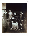 Prince of Wales, Princess Royal, Princess Alice, Queen Victoria and Prince Alfred by Roger Fenton
