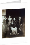 Prince of Wales, Princess Royal, Princess Alice, Queen Victoria and Prince Alfred by Roger Fenton