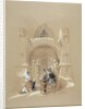 The Porch of Rosslyn Chapel, near Edinburgh by David Roberts