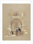 The Porch of Rosslyn Chapel, near Edinburgh by David Roberts