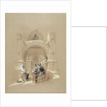 The Porch of Rosslyn Chapel, near Edinburgh by David Roberts