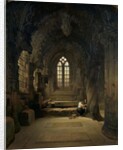 Entrance to The Crypt of Rosslyn Chapel by David Roberts