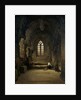 Entrance to The Crypt of Rosslyn Chapel by David Roberts