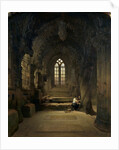 Entrance to The Crypt of Rosslyn Chapel by David Roberts
