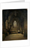 Entrance to The Crypt of Rosslyn Chapel by David Roberts