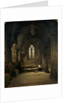 Entrance to The Crypt of Rosslyn Chapel by David Roberts