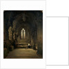 Entrance to The Crypt of Rosslyn Chapel by David Roberts