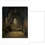 Entrance to The Crypt of Rosslyn Chapel by David Roberts