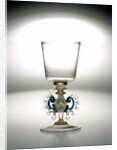 Glass goblet by Unknown