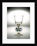 Glass goblet by Unknown