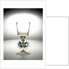 Glass goblet by Unknown