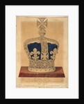 The Imperial Crown of Great Britain, first worn by H.R.H by Philip Liebart for Rundell