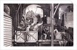Trans-shipment of goods from the broad gauge to the narrow gauge by Anonymous