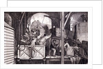 Trans-shipment of goods from the broad gauge to the narrow gauge by Anonymous