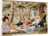 The Picnic at Epping Forest. England, 1880-089 by Unknown