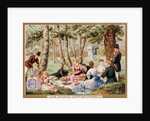 The Picnic at Epping Forest. England, 1880-089 by Unknown