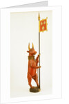 Statue of an heraldic bull, made for Thomas Lord Dacre. England, early 16th century by Unknown