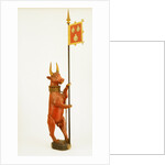 Statue of an heraldic bull, made for Thomas Lord Dacre. England, early 16th century by Unknown