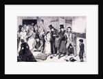 The Husband kills the wife by George Cruikshank