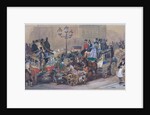 Ludgate Circus by Eugene Louis Lami