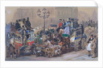 Ludgate Circus by Eugene Louis Lami
