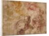 Heads of Angels, drawings of Virgin and Child by Giulio Cesare Procaccini