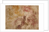 Heads of Angels, drawings of Virgin and Child by Giulio Cesare Procaccini