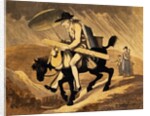 An Artist Travelling In Wales by Thomas Rowlandson