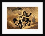 An Artist Travelling In Wales by Thomas Rowlandson