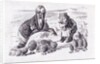The Walrus, The Carpenter and The Oysters by John Tenniel