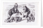The Walrus, The Carpenter and The Oysters by John Tenniel