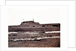 The side of the fort from which the Chinese escaped the effects of the British and French Artillery by Felice Beato