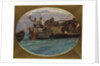 Luggage Boat on Lake Geneva by Francois Bocion